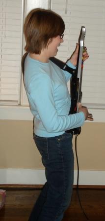 Kristie gets her jam on