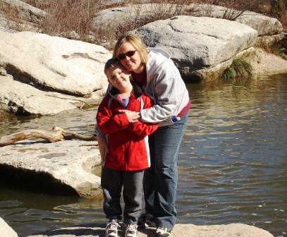 Misti and Hayden- camping 2006.