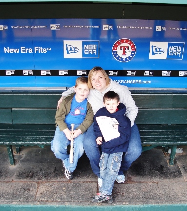 In the home team dugout