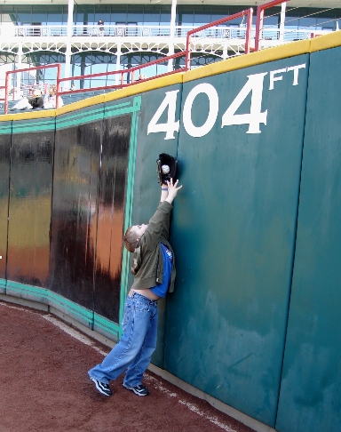 Hayden robs someone of a homer