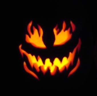 Misti's spooky pumpkin