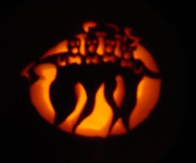 Chris' pumpkin