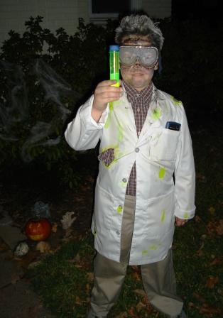 Mad Scientist at night