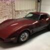 The Vette in her new home
